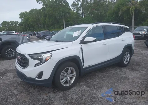 2019 GMC Terrain Sle из США, поврежденный, VIN 3GKALMEV9KL212350